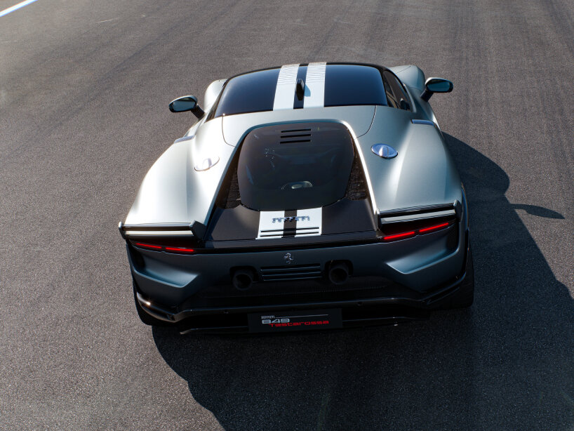 rear view of the Assetto Fiorano