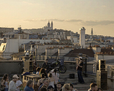 flying flea revs open house rooftop with talks, workshops, and DJs at paris design week 2025