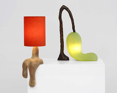 carmen d’apollonio's glass and ceramic characters illuminate friedman benda gallery in NYC