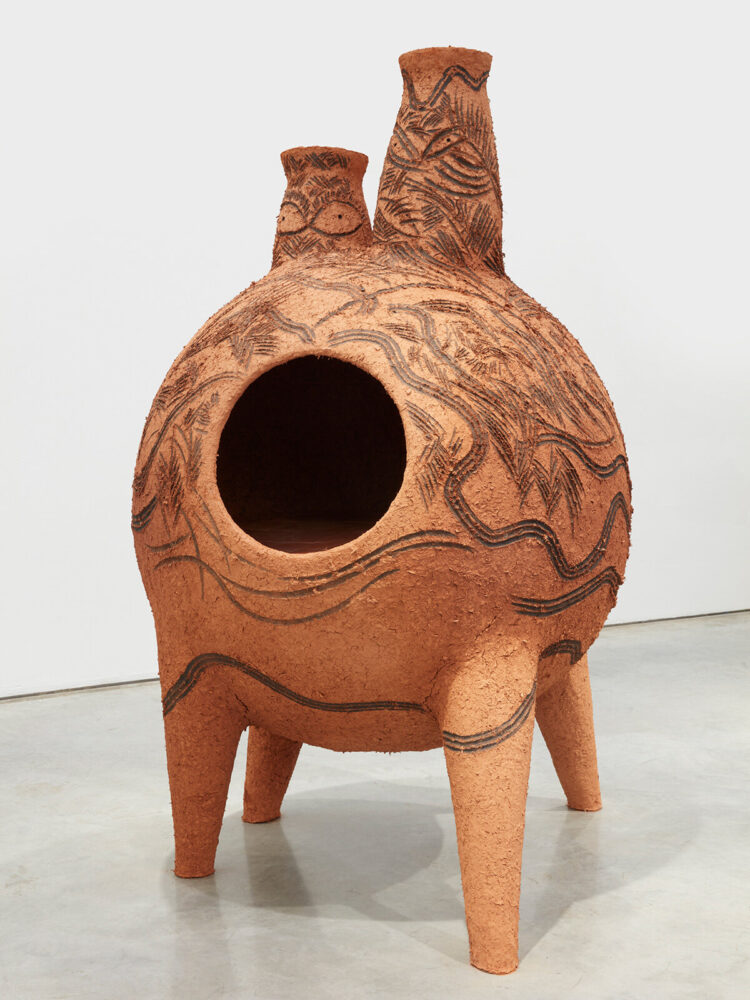 Gabriel Chaile, Aguada (2025), © Gabriel Chaile, courtesy Marianne Boesky Gallery, New York and Aspen