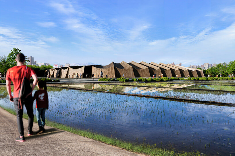 fukushima japan wooden stadium