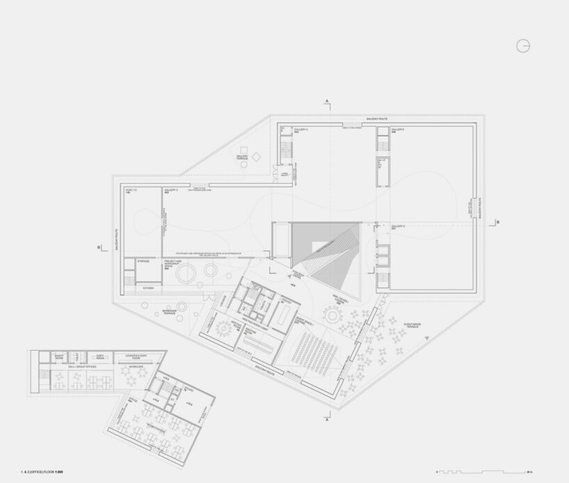first and second floor plans
