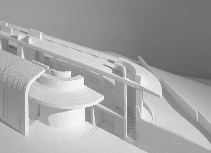 model of the residence
