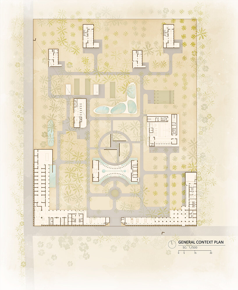 PLAN PRIMER PISO, Plan Maestro | Todos los dibujos de Inca Hernández Atelier
