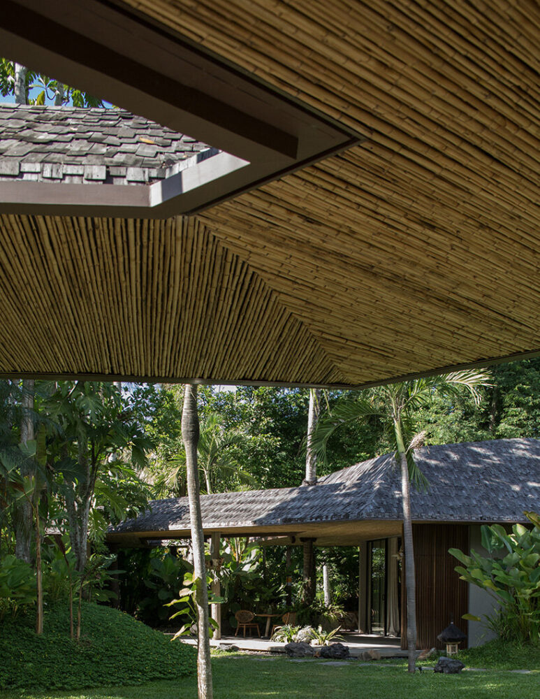 resting, bathing, watching the moon, and tending to gardens become part of a broader performative experience