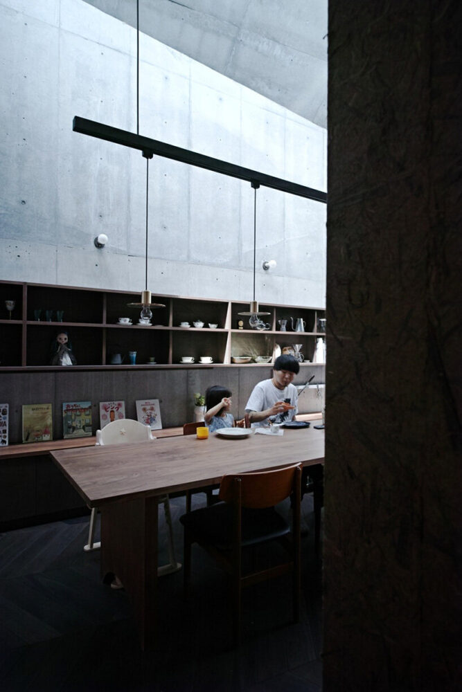 the building occupies 56.43 square meters of building area across three floors