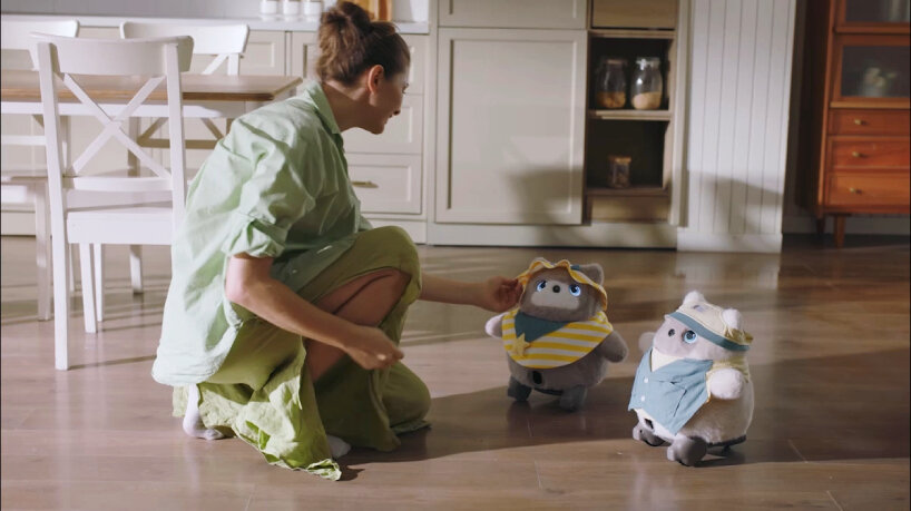 each emotion has its own facial pattern and voice sound, as well as body movement