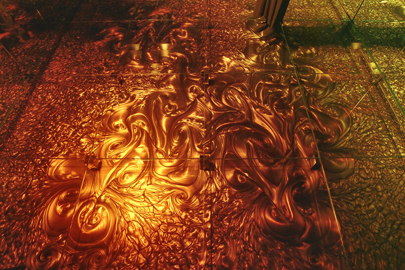 teamLab, Transient Abstract Life and Return, 2025, Interactive Installation, Sound: Hideaki Takahashi