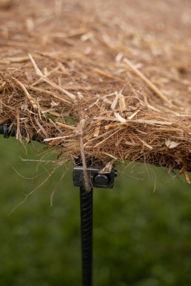 Trace of Land bridges agricultural processes and artistic intervention