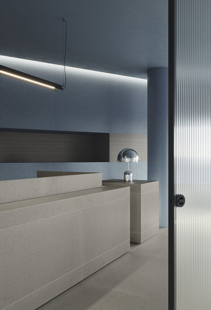 TerraPura Pura Argento and Celeste Grigio