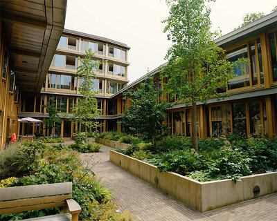 WWM architects wins RIBA stirling prize 2025 with appleby blue almshouse