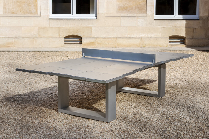 aluminum ping-pong table