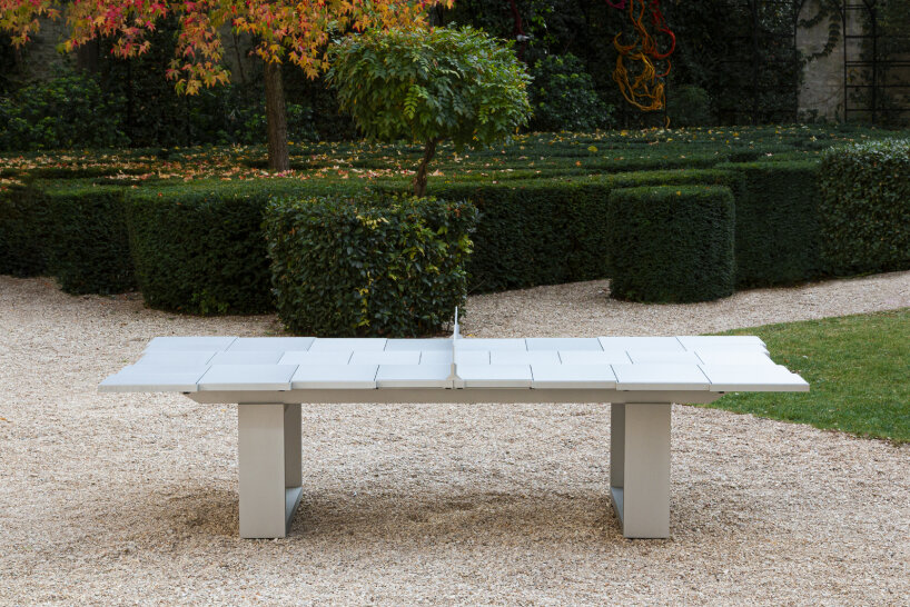 aluminum ping-pong table