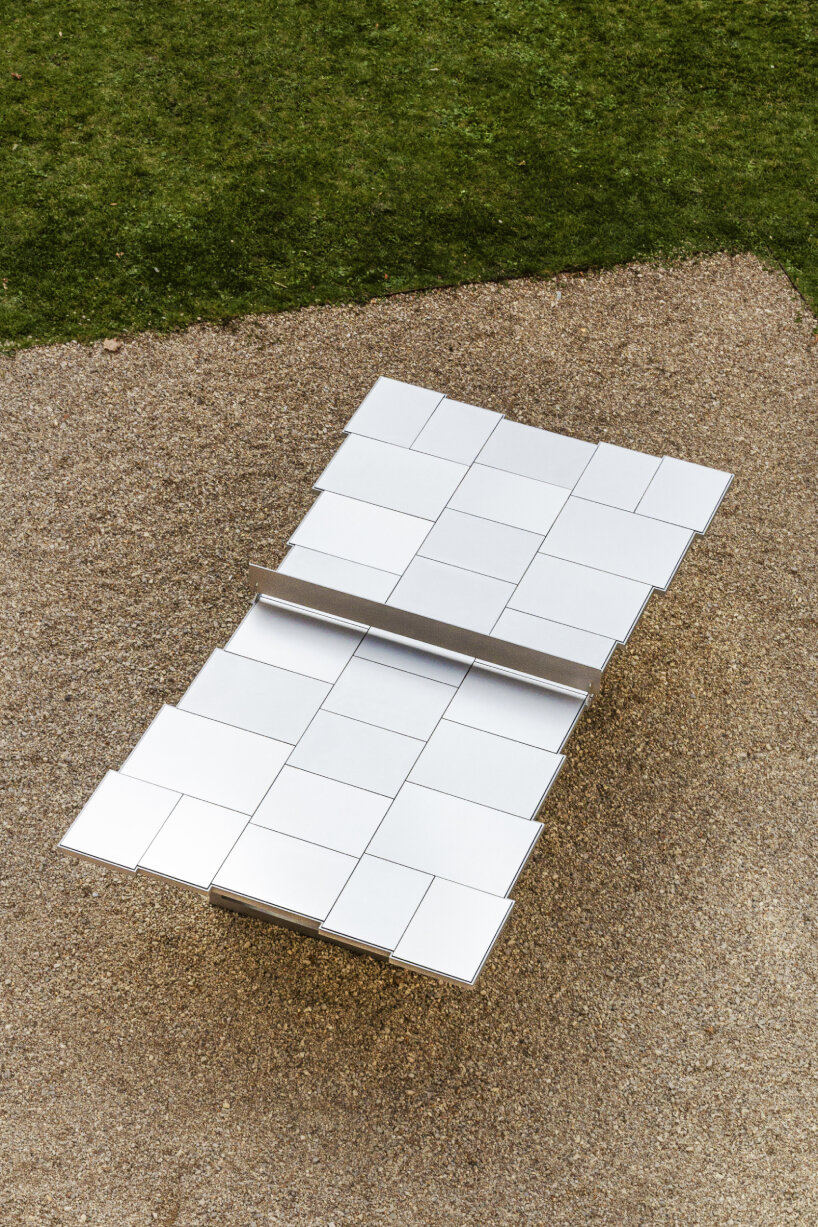 aluminum ping-pong table