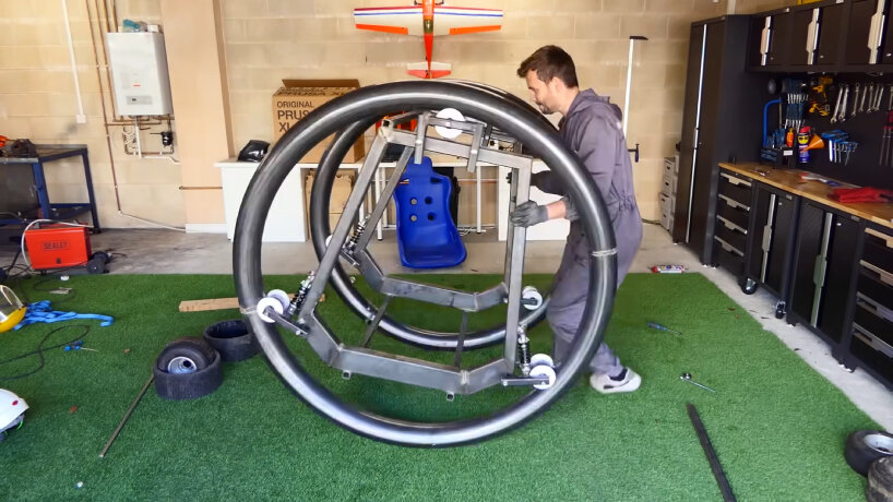 diwheel bike moving rings