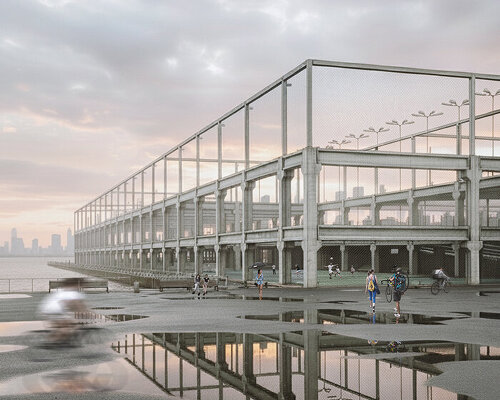 regenerative plan turns decaying structures into civic playgrounds on manhattan’s waterfront