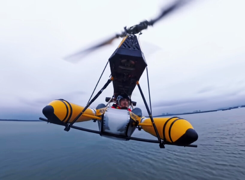 foldable flying suitcase VTOL