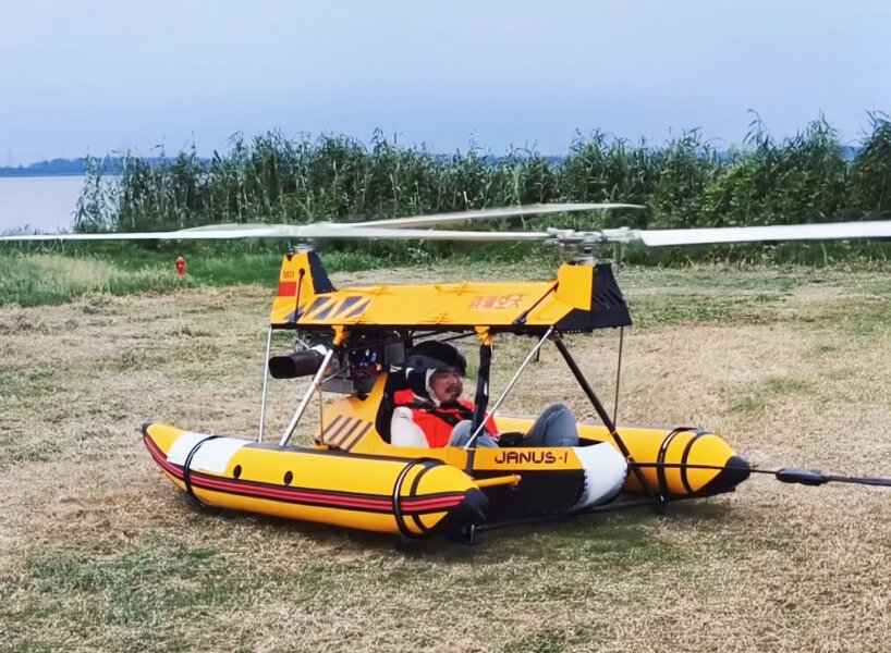 foldable flying suitcase VTOL