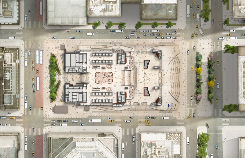 floor plan with context