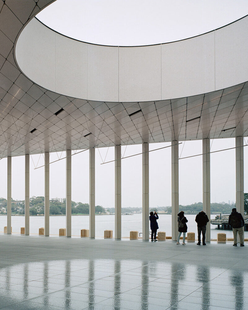 the Pier Pavilion reflects the agency’s brief for a civic space that feels both monumental and welcoming