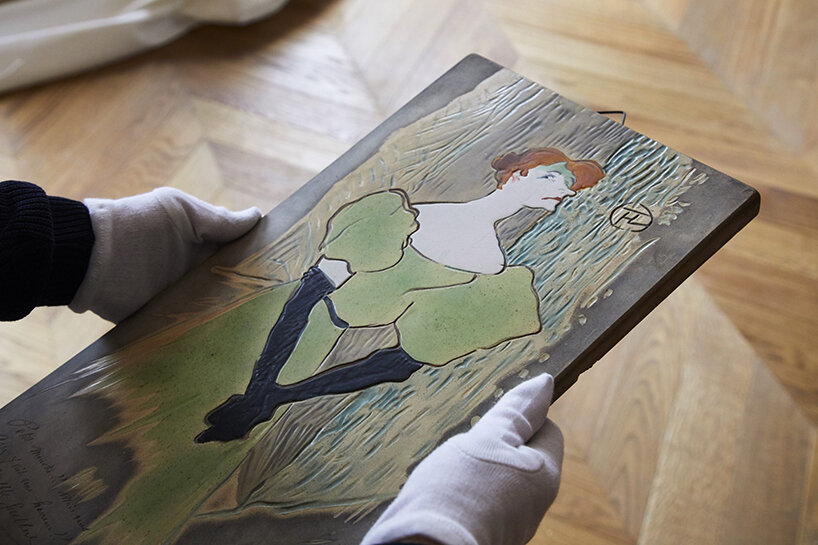 the Maison houses an original Toulouse-Lautrec painting