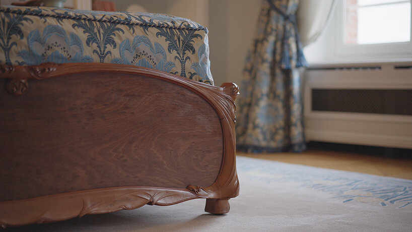 the venue also features several Art Nouveau bedrooms