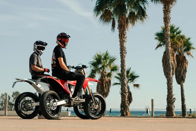 the ride uses a motor with a power output of 80 horsepower and a total weight of only nine kilograms