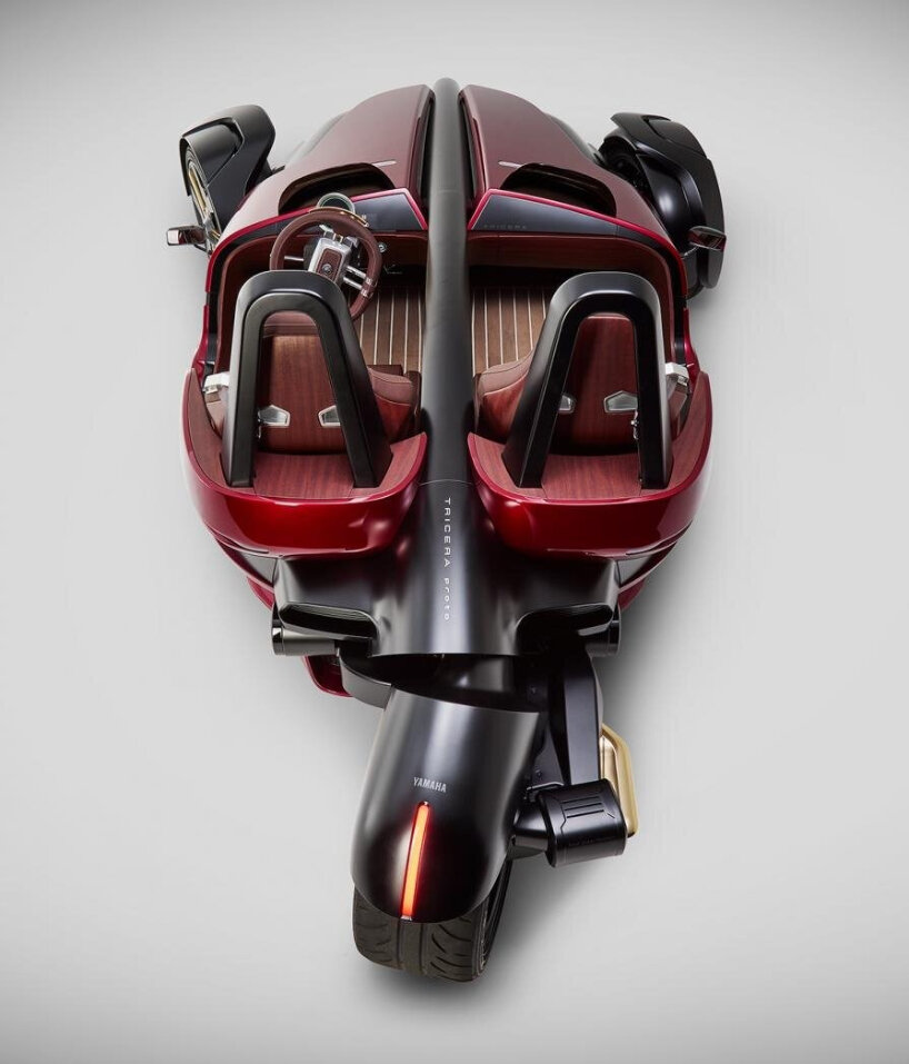 the rear wheel of Tricer can move sideways