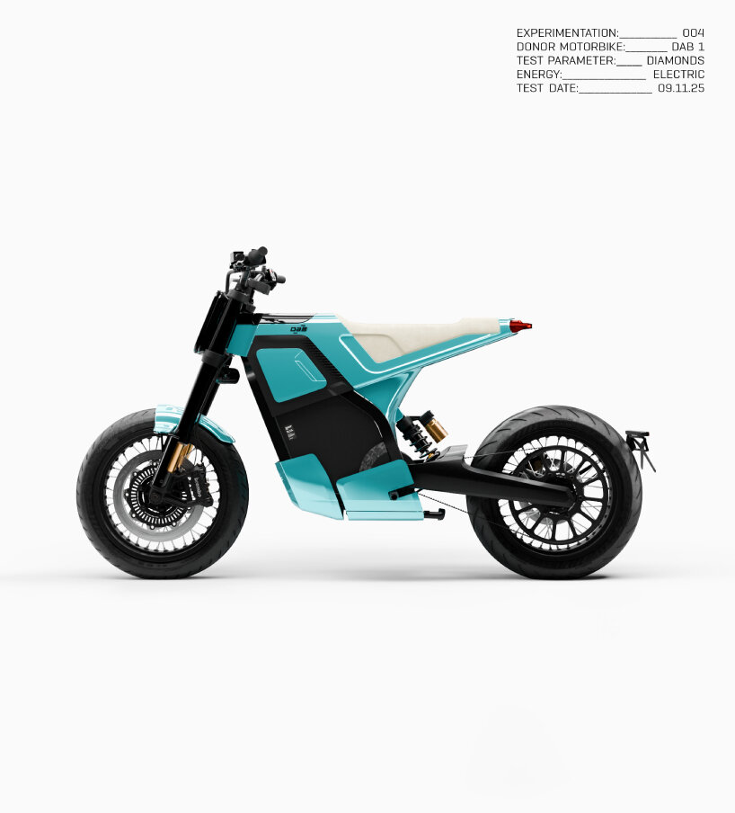 the surface uses a gemstone-blue finish, a color linked to fine jewelry