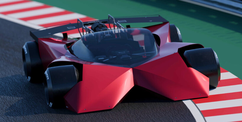 detailed view of the track vehicle