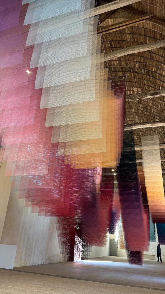 Topić chose the title ECHOVERSE for its layering of meaning | image via @topic_tomislav