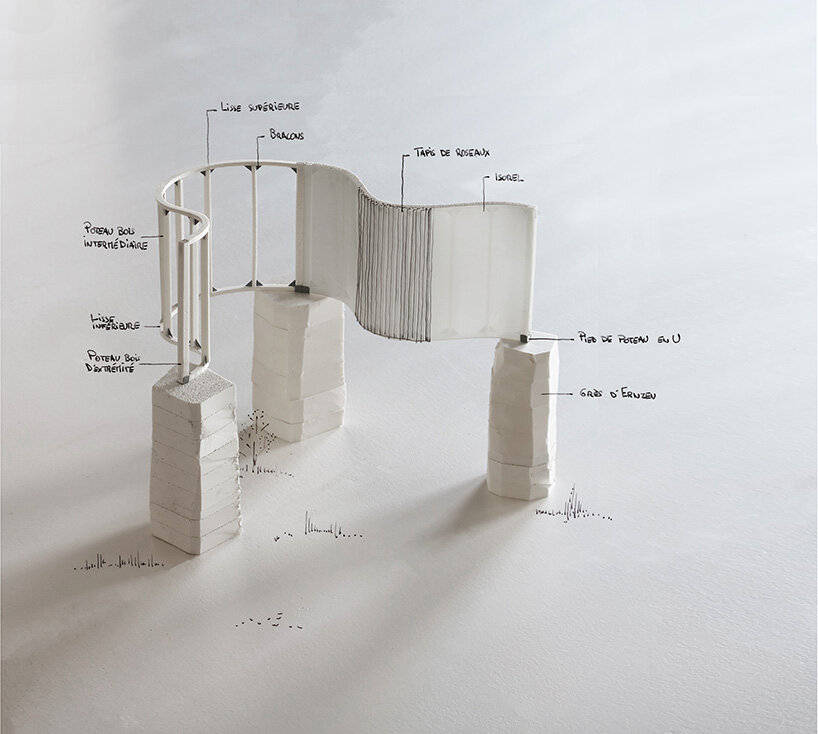 the architects ground Solum in the site’s own post-industrial ecology | image by Atelier Faber