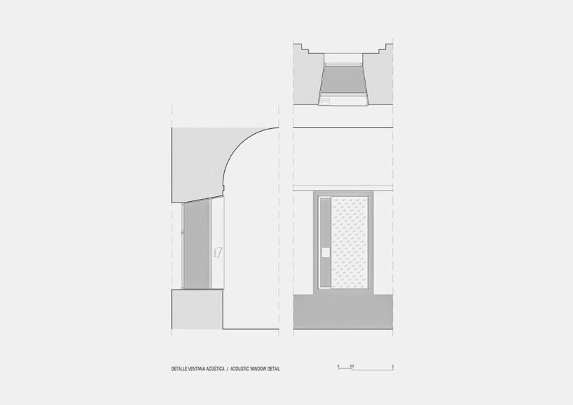 acoustic window detail