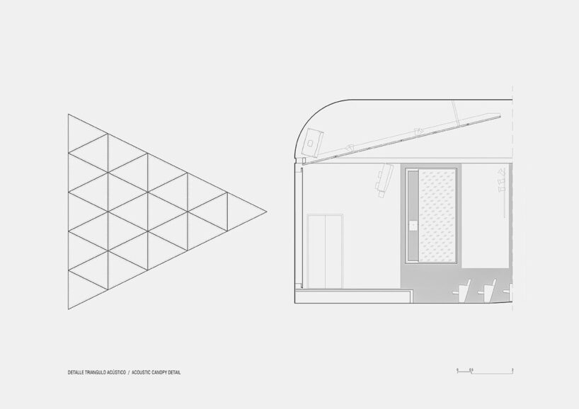 acoustic canopy detail