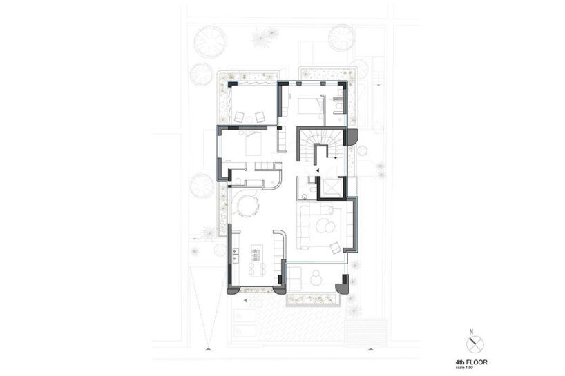 fourth floor plan