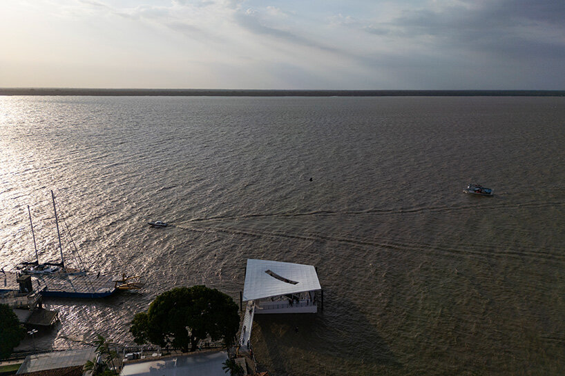 reflecting sky tones without becoming mirror-bright