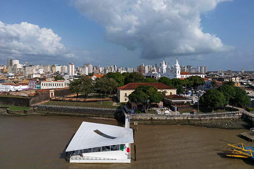 the metal surfaces take on a cool matte sheen