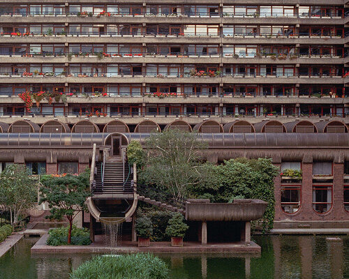concrete towers, water gardens and elevated paths: the barbican through david altrath’s lens