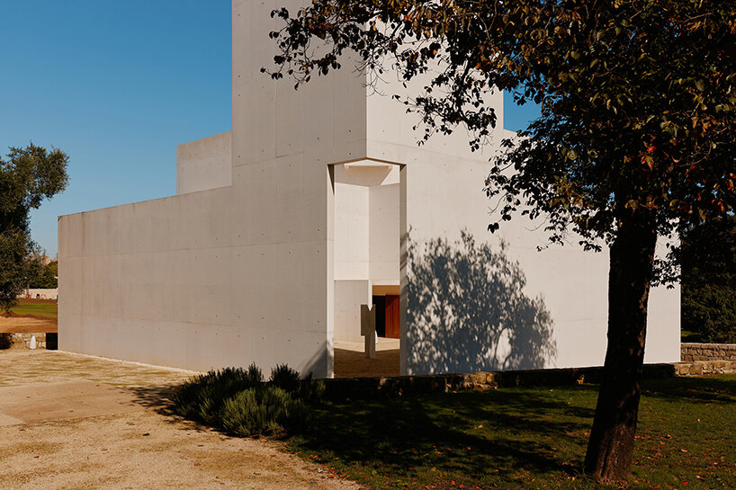 álvaro siza shapes light and shadow in porto monastery captured by