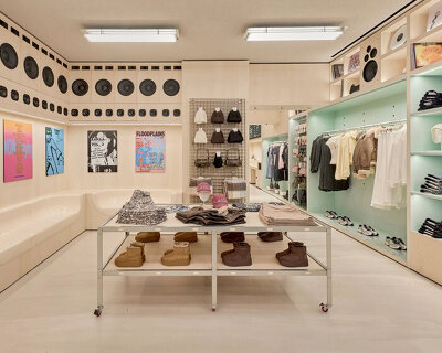 el departamento blends basque and japanese aesthetics for bershka’s san sebastián store