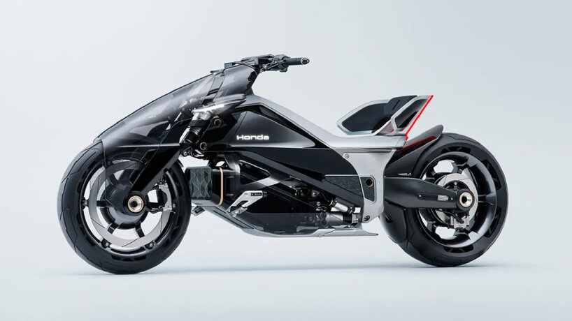 side view of the vehicle