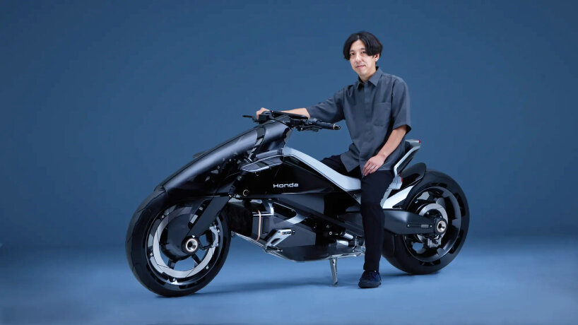designer Yuya Tsutsumi leads the Honda team for the creation of the concept model