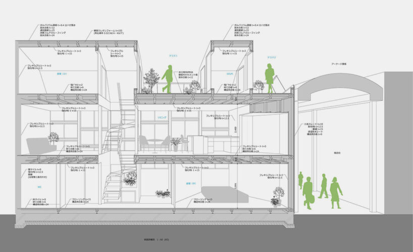drawing by Okuwada Architects