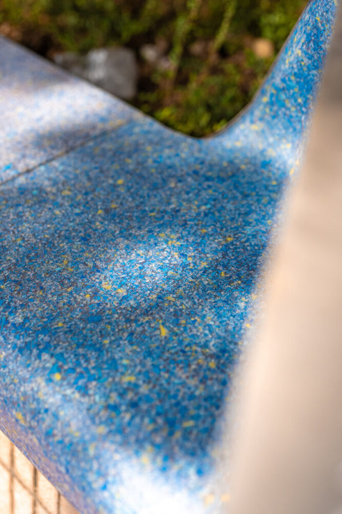 recycled medical equipment turns into seating components