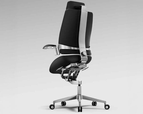 levitask vision chair’s open hip angle design challenges 50 years of flawed ergonomics