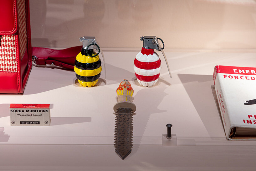 for the first time, objects from Anderson’s latest feature appear in a museum setting