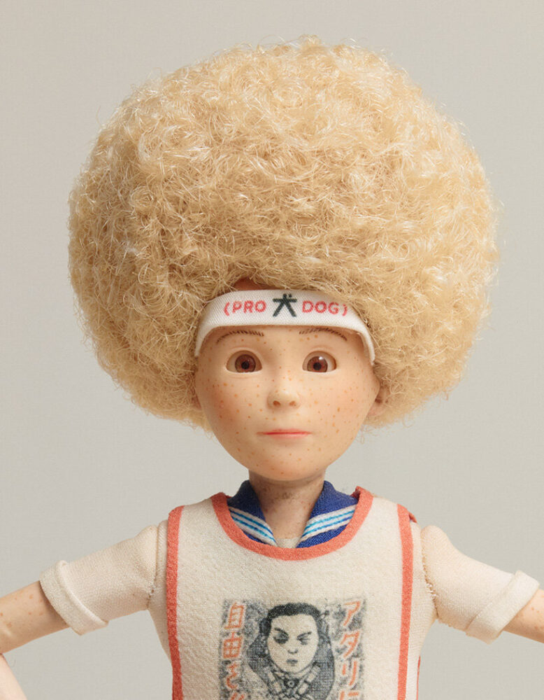 Tracy's puppet (detail), Arch Model Studio, ISLE OF DOGS | image by Richard Round-Turner. © the Design Museum