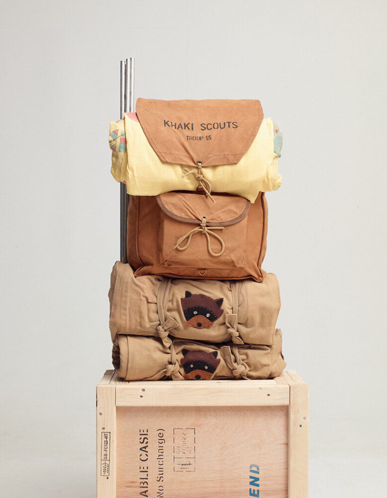 Sam Shakuski’s Scout kit, MOONRISE KINGDOM. Photo Richard Round-Turner. © the Design Museum