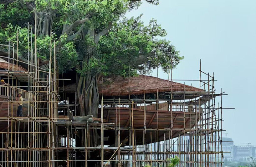 move from eco-friendly design toward the more demanding goal of near-zero carbon building | image by © Wu Wei