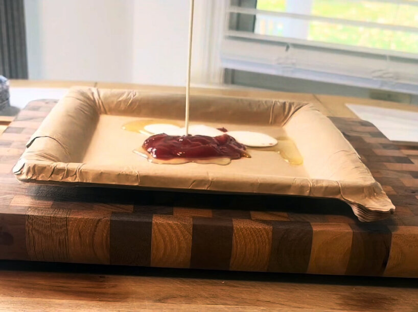 peelable paper plates peelware